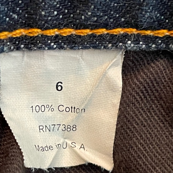 J. Crew Button Front Knee Length Denim Skirt - Picture 3 of 4